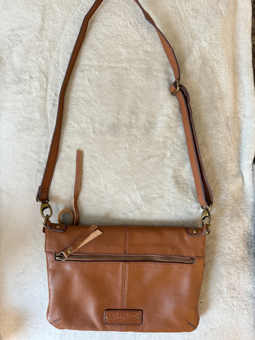 Lucky Brand Leather Crossbody Bag
